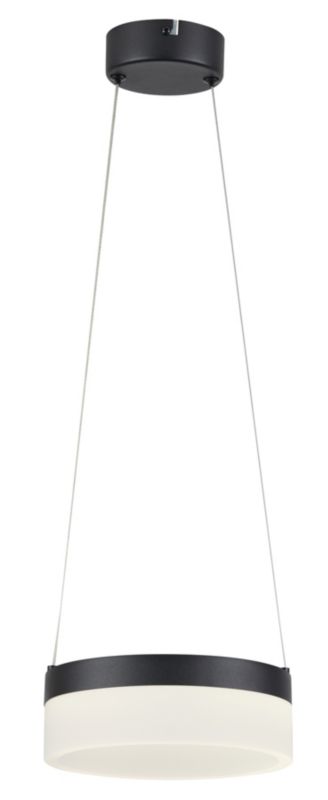 Lampa wisząca LED Nicki 1 x 12 W czarna