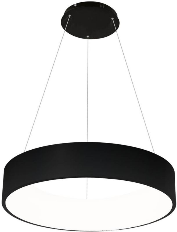 Lampa wisząca LED Ohio 24 W czarna