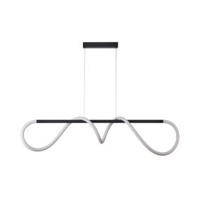 Lampa wisząca LED Savanah 28 W czarna