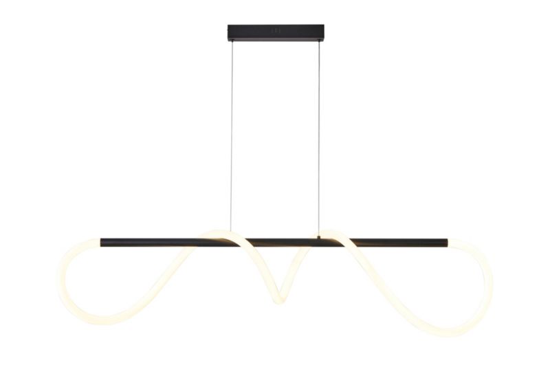 Lampa wisząca LED Savanah 28 W czarna