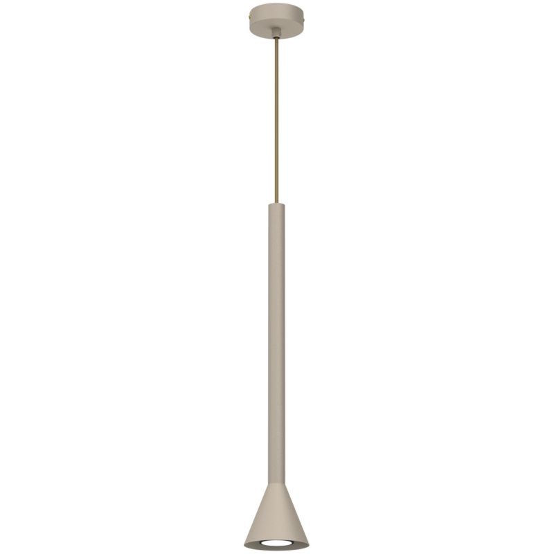 Lampa wisząca Luminex Mazzo 1 x G10 beżowa