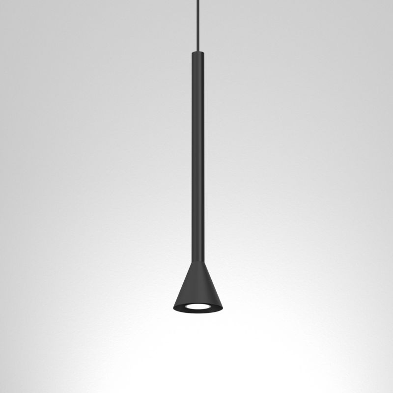 Lampa wisząca Luminex Mazzo 1 xGU10 czarna