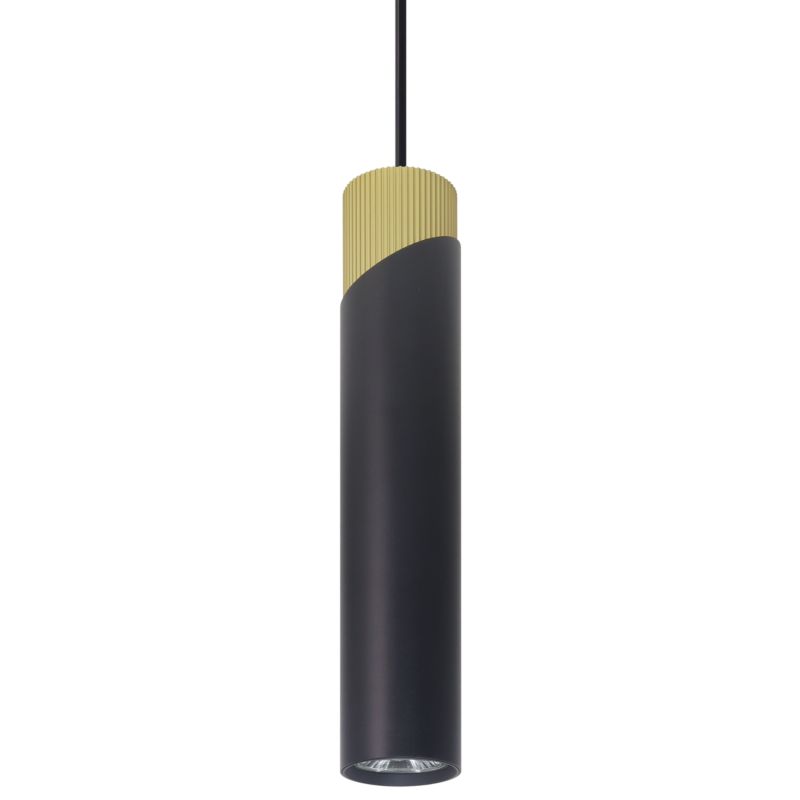 Lampa wisząca Milagro Neo 1 x GU czarna/złota