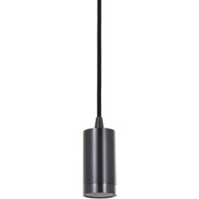 Lampa wisząca Moderna 1 x 60 W E27 matt black