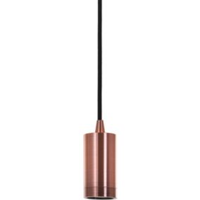 Lampa wisząca Moderna 1 x 60 W E27 red copper