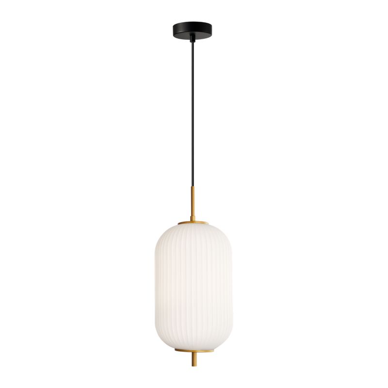 Lampa wisząca Olmeto 1 x E27 oval biała