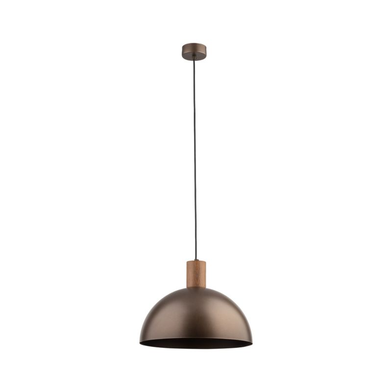 Lampa wisząca Oslo 1 x E27 brązowa