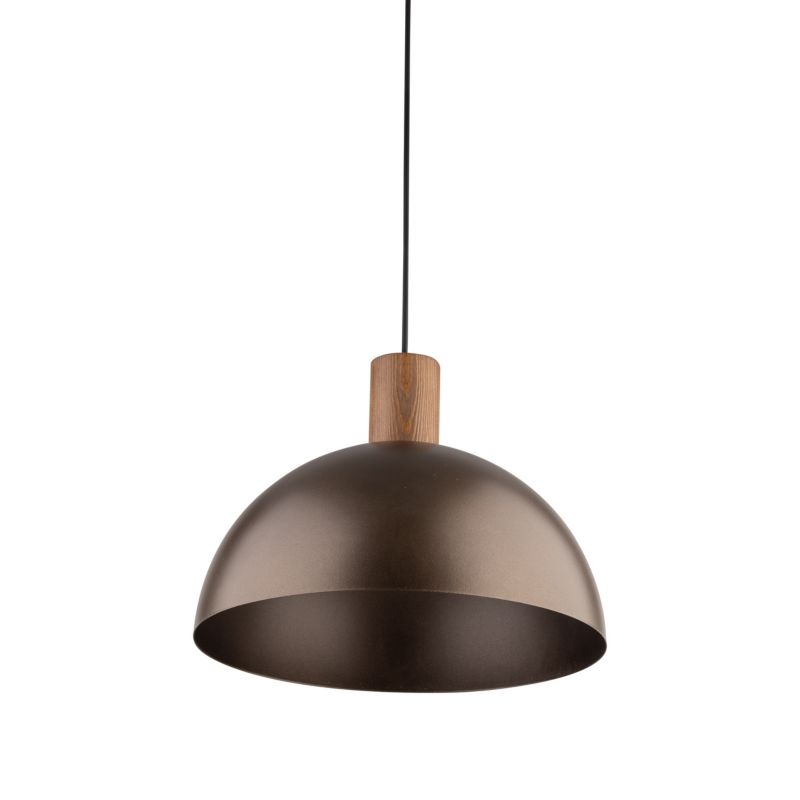 Lampa wisząca Oslo 1 x E27 brązowa