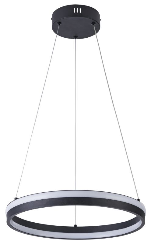 Lampa wisząca Proxima 2400 lm 3000 - 4000 K czarna