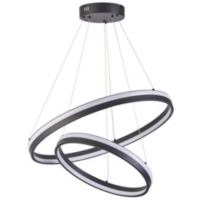 Lampa wisząca Proxima 5120 lm 3000 - 4000 K czarna