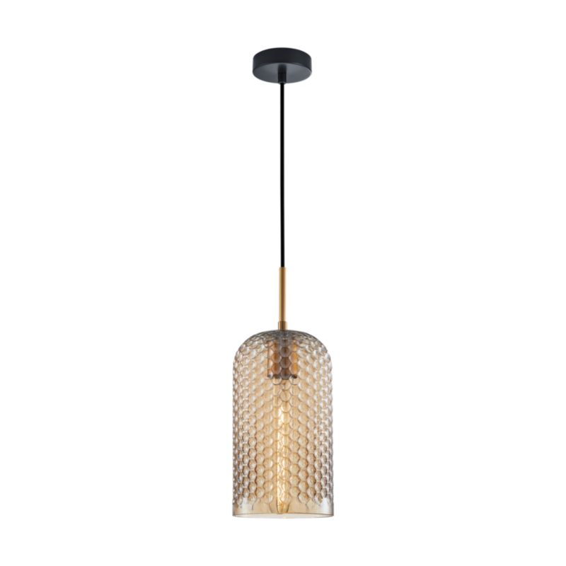 Lampa wisząca Renti 1 x E27 amber