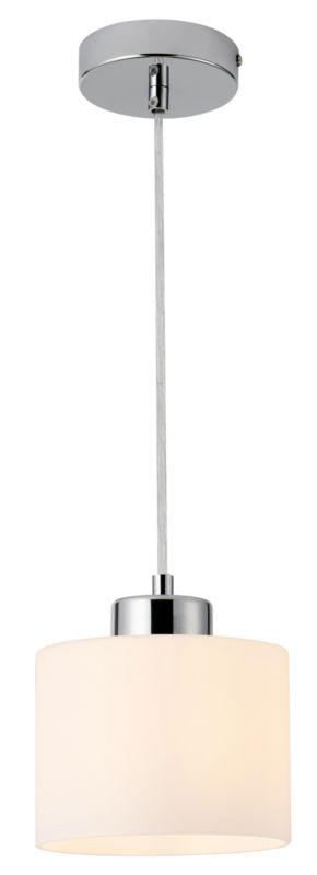 Lampa wisząca Riva 1 x E27 chrom