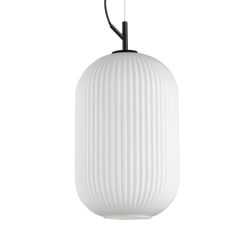 Lampa wisząca Rues 1 x E27 opal