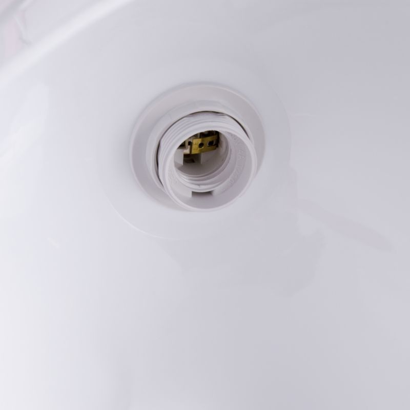 Lampa wisząca Struhm Inka 1 x E27 biała