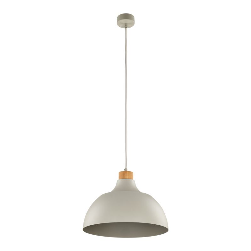 Lampa wisząca TK Lighting Cap 1 x E27 beżowa