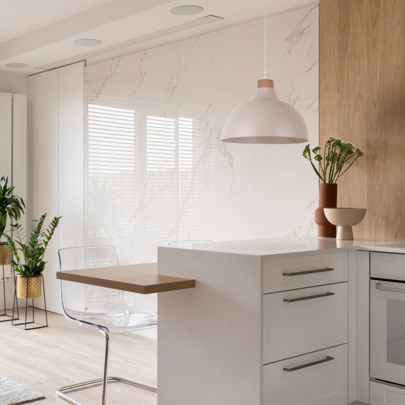 Lampa wisząca TK Lighting Cap 1 x E27 beżowa