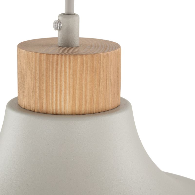 Lampa wisząca TK Lighting Cap 1 x E27 beżowa