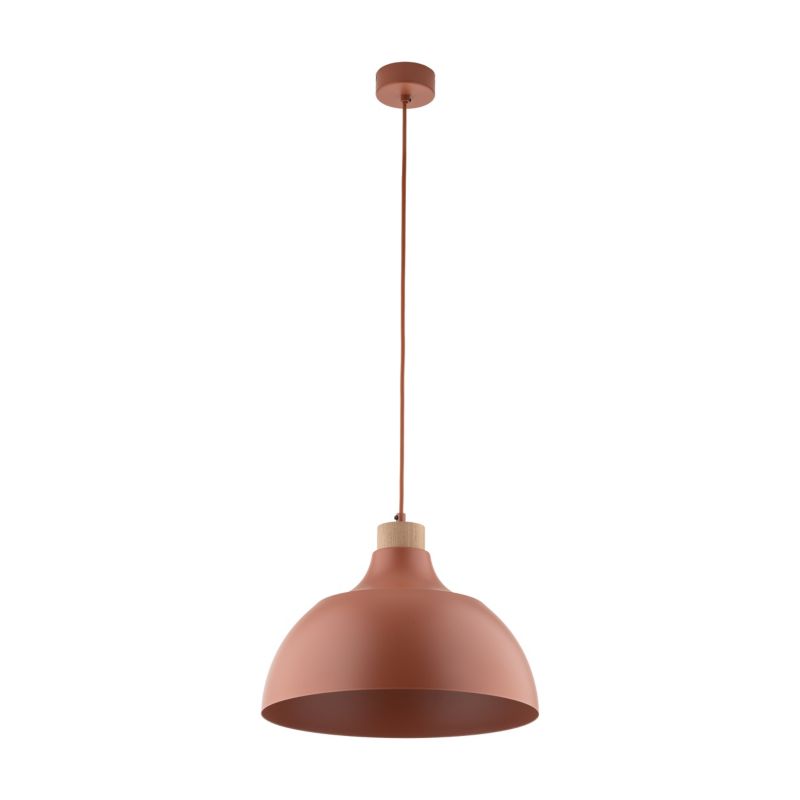 Lampa wisząca TK Lighting Cap 1 x E27 miedziana