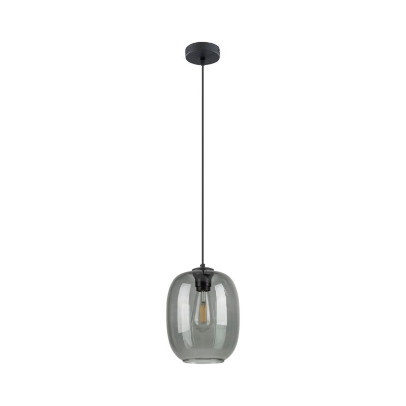 Lampa wisząca TK Lighting Elio 1 x E27 grafitowa