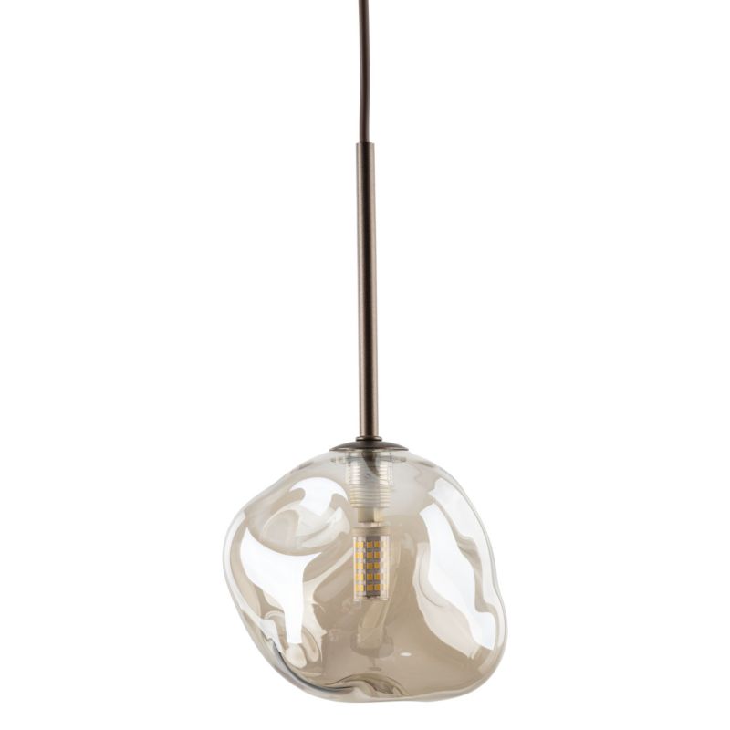Lampa wisząca Tk Lighting Lava 1 x G9 brązowa