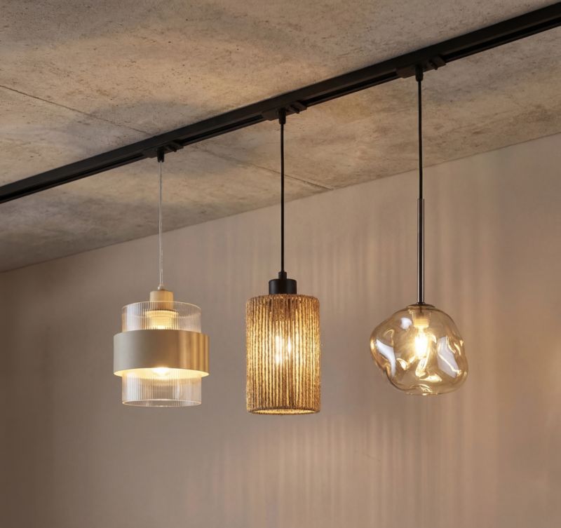 Lampa wisząca Tk Lighting Lava 1 x G9 brązowa
