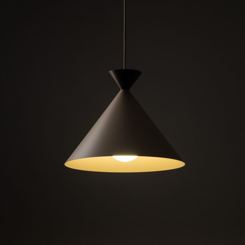Lampa wisząca TK Lighting Matteo 1 x E27 beżowa
