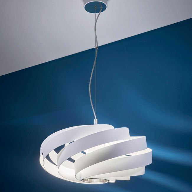 Lampa wisząca Vento 1 x 40 W E27 biała
