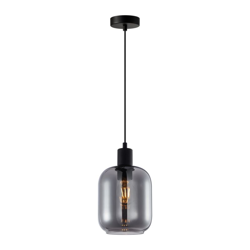 Lampa wisząca Zona 1 x E27 smoke