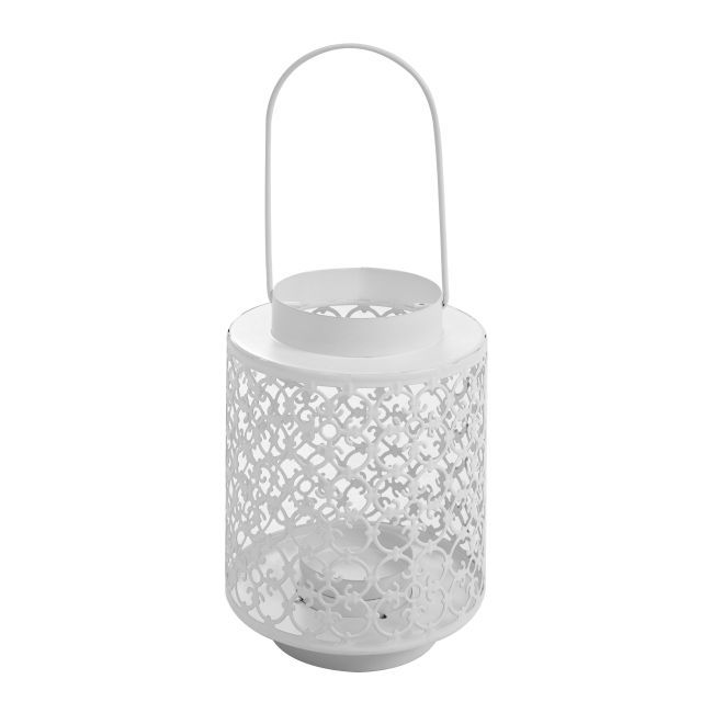 Lampion Blooma Victoria biały 18,5 cm
