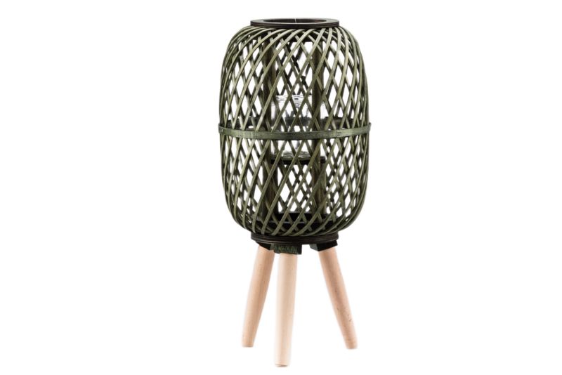 Lampion z nóżkami Cane 80 cm