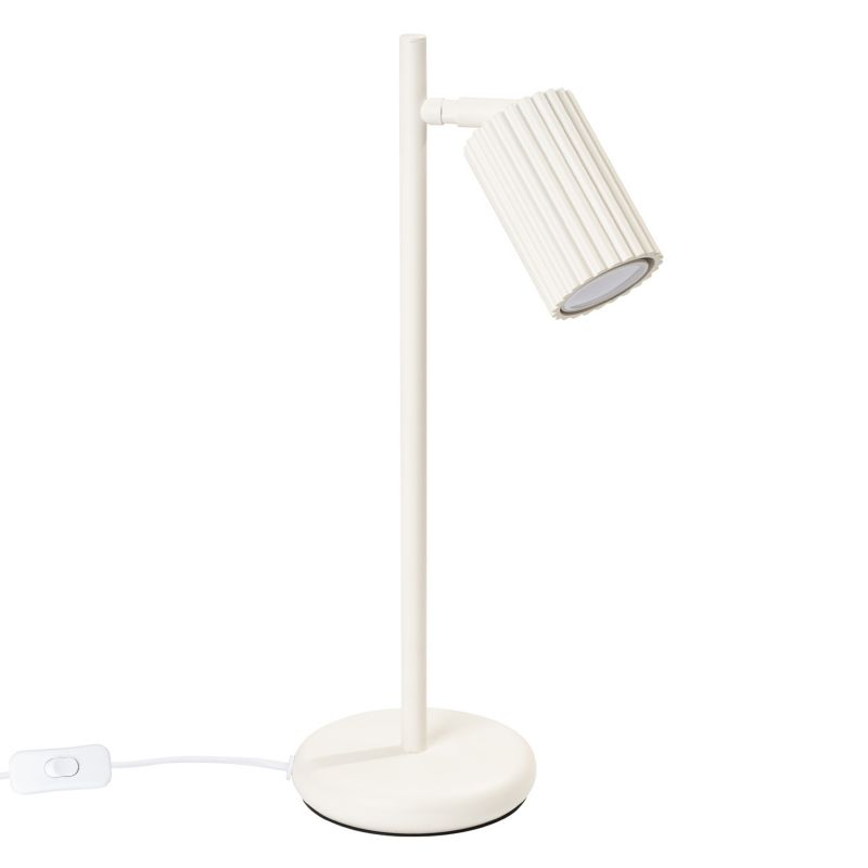 Lampka biurkowa 0 Pure Lume GRAVIO beżowa 1xGU10x10W IP20 wym:43x14,5x19,5cm - 1 szt.