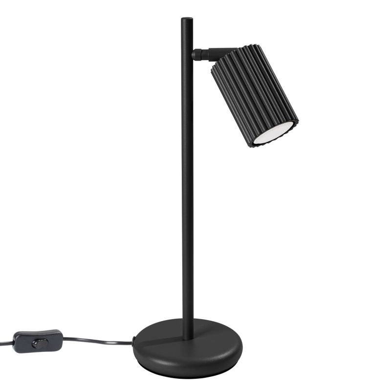 Lampka biurkowa 0 Pure Lume GRAVIO czarna 1xGU10x10W IP20 wym:43x14,5x19,5cm - 1 szt.