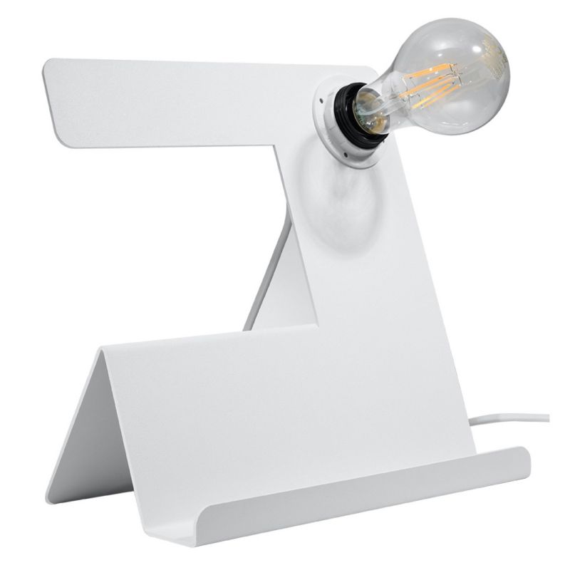 Lampka biurkowa 0 Pure Lume PENDIO biała 1xE27x60W IP20 wym:17x25x25cm - 1 szt.