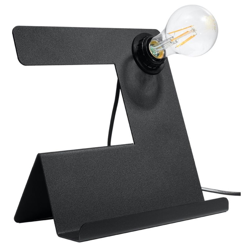 Lampka biurkowa 0 Pure Lume PENDIO czarna 1xE27x60W IP20 wym:17x25x25cm - 1 szt.