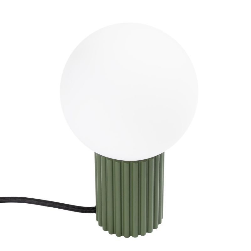 Lampka biurkowa 0 Pure Lume SFERA zielony oliwkowo-biała 1xG9x8W IP20 wym:19x12x12cm - 1 szt.