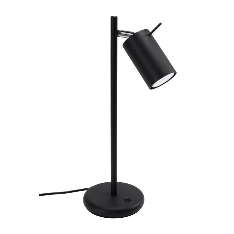Lampka biurkowa 0 Pure Lume TORQUE czarna 1xGU10x10W IP20 wym:43x19,5x14,5cm - 1 szt.