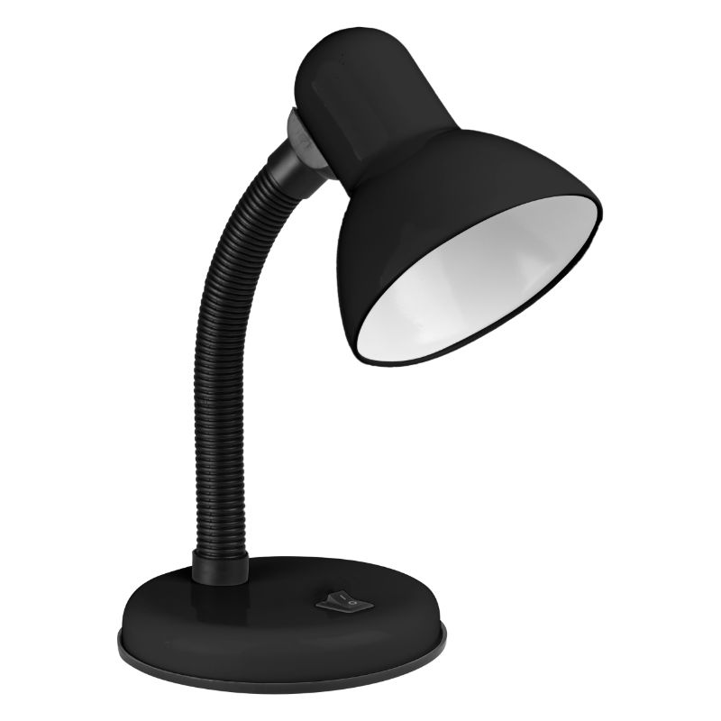 Lampka biurkowa, DPM, czarna , 1szt