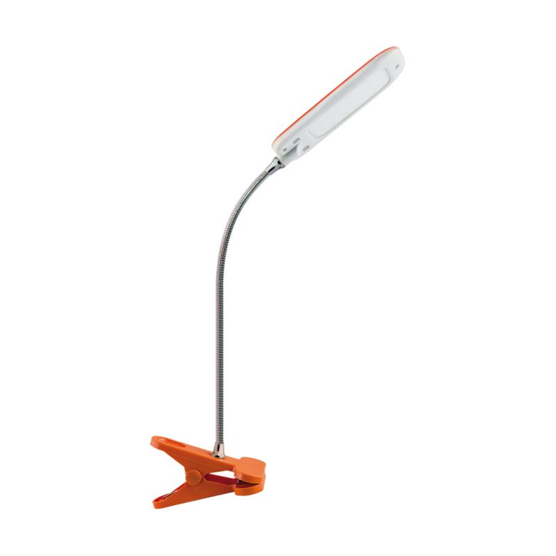 Lampka biurkowa elastyczne ramię klips Struhm DORI żółto-pomarańczowa LED 5W 4200KK 400lm IP20 wym:36x16x6,5cm - 1 szt.