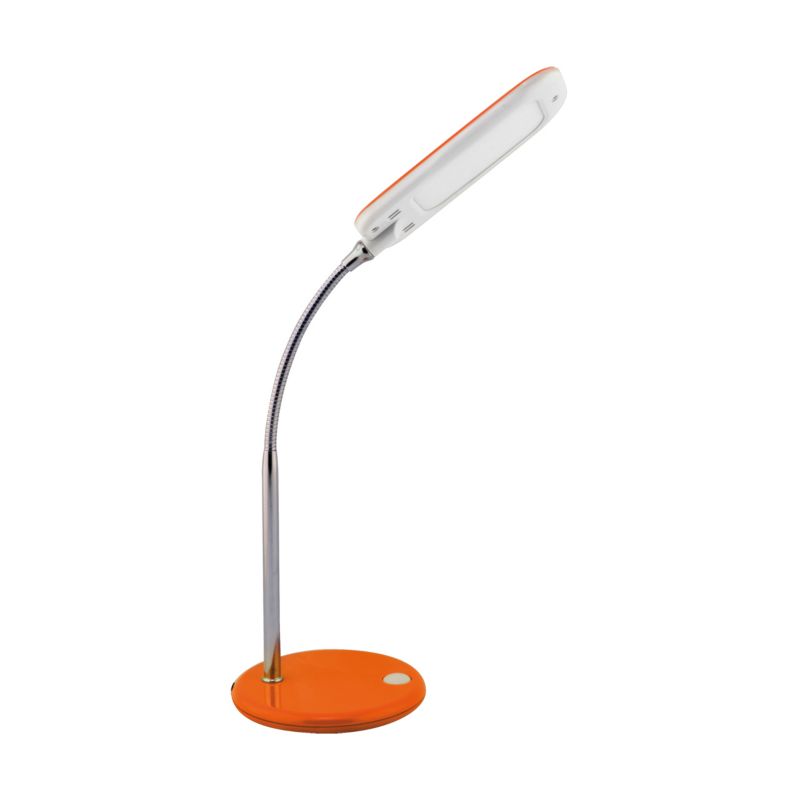 Lampka biurkowa elastyczne ramię Struhm DORI żółto-pomarańczowa LED 5W 4200KK 400lm IP20 wym:29,5x13x13cm - 1 szt.