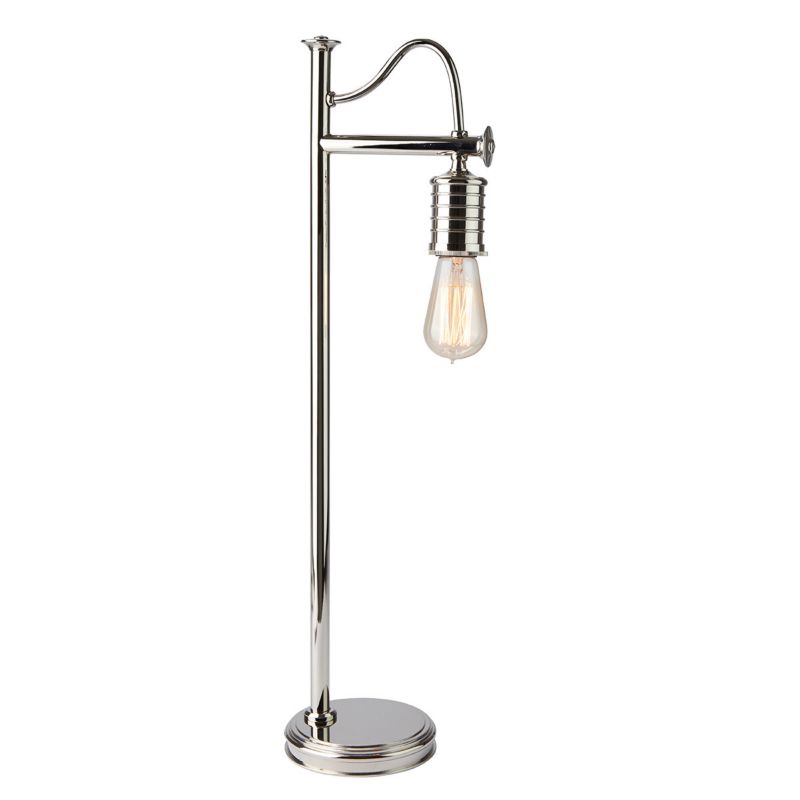 Lampka biurkowa Elstead Douille polerowany nikiel-przezroczysty  1 x E27 x 60W IP20 wym: 68.6 x 15 x 19.3 cm metal - 1 szt.