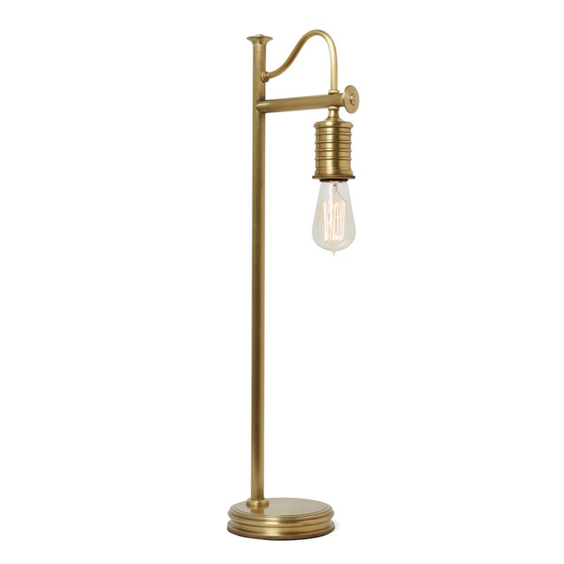 Lampka biurkowa Elstead Douille postarzany mosiądz-przezroczysty  1 x E27 x 60W IP20 wym: 68.6 x 15 x 19.3 cm metal - 1 szt.