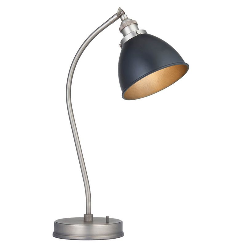 Lampka biurkowa  Endon FRANKLIN czarna matowa 1xE14x15W IP20 wym:46x15x29cm - 1 szt.