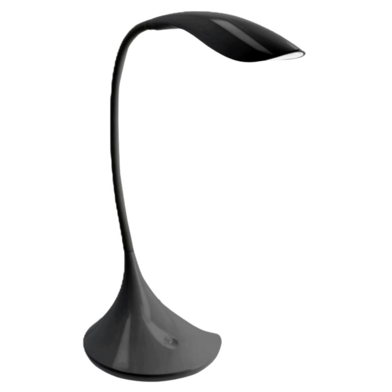 Lampka biurkowa GTV Halley II 8W 400 lm czarna 1 szt.