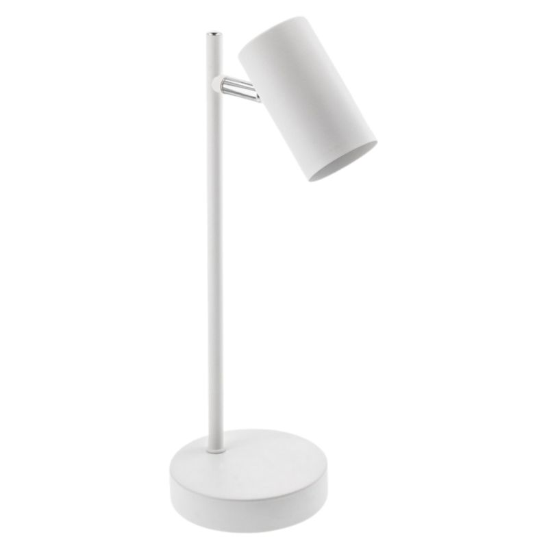 Lampka biurkowa GTV Veneto GU10 max 20 W biała IP20 1 szt.