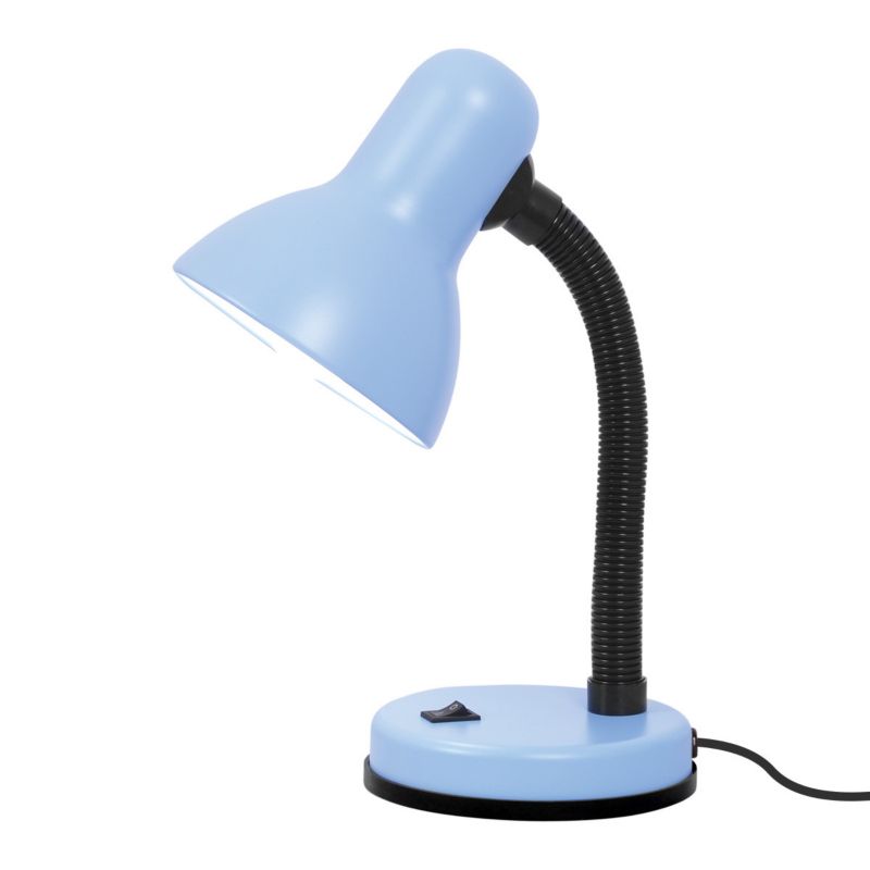 Lampka biurkowa Kaja Cariba turkusowo-czarna  1 x E27 x 25W IP20 wym: 30 x 22 x 15 cm metal - 1 szt.