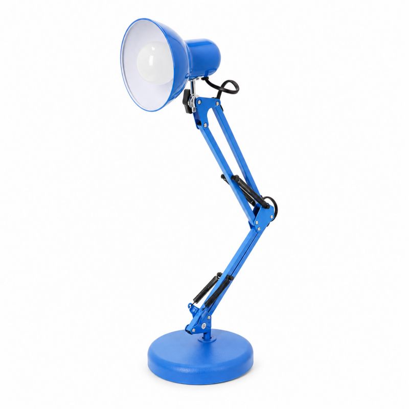 Lampka biurkowa Kobi 1xE27 niebieska 1szt.