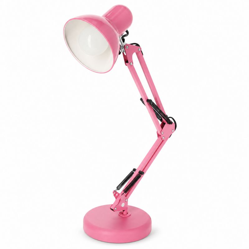 Lampka biurkowa Kobi 1xE27 różowa 1szt.