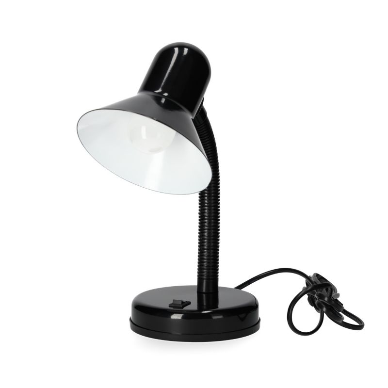 Lampka biurkowa Kobi czarna 1xE27