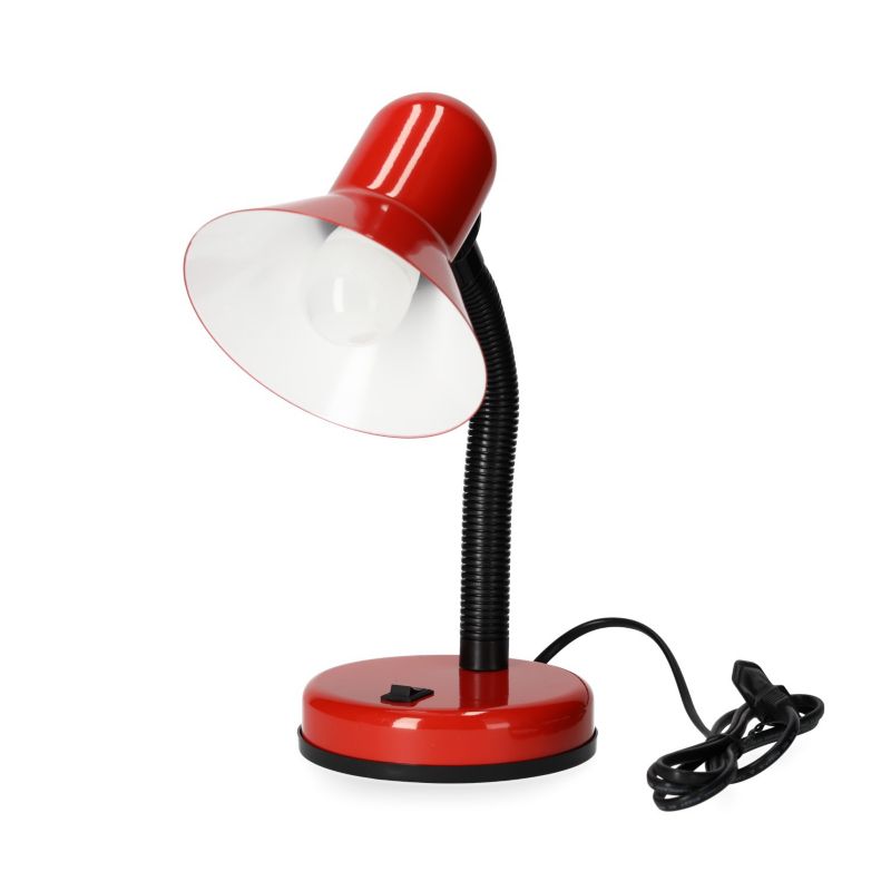 Lampka biurkowa Kobi czerwona 1xE27