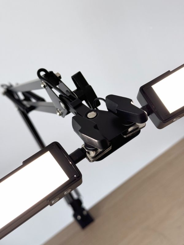 Lampka biurkowa Kobi Led Tenuix Duo czarna LED 28W 3000K-6000K 1400lm  IP20  metal - 1 szt.